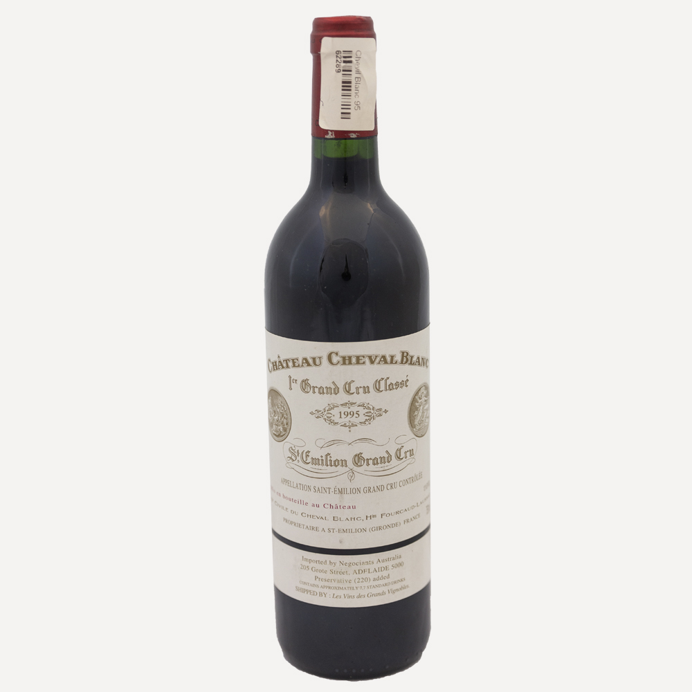1995 Chateau Cheval Blanc GCC (A) Wine Bottle