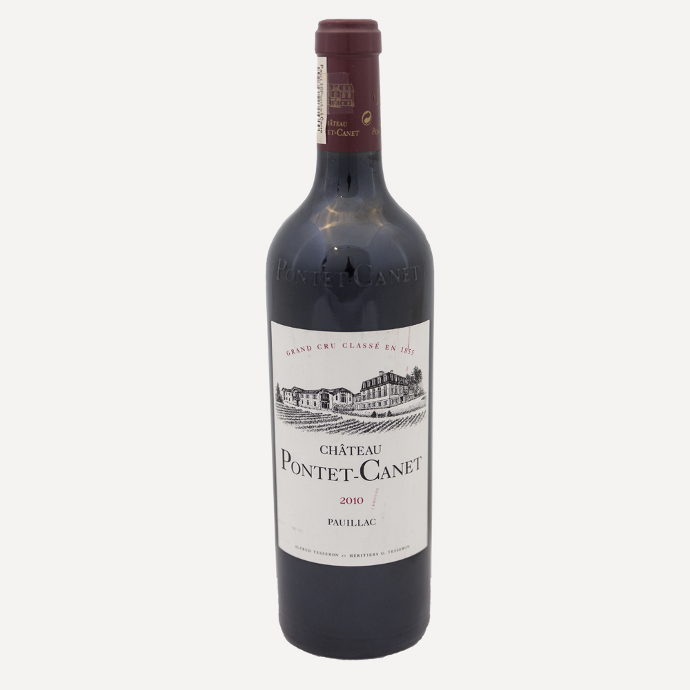 2010 Chateau Pontet Canet 5eme CC Wine Bottle