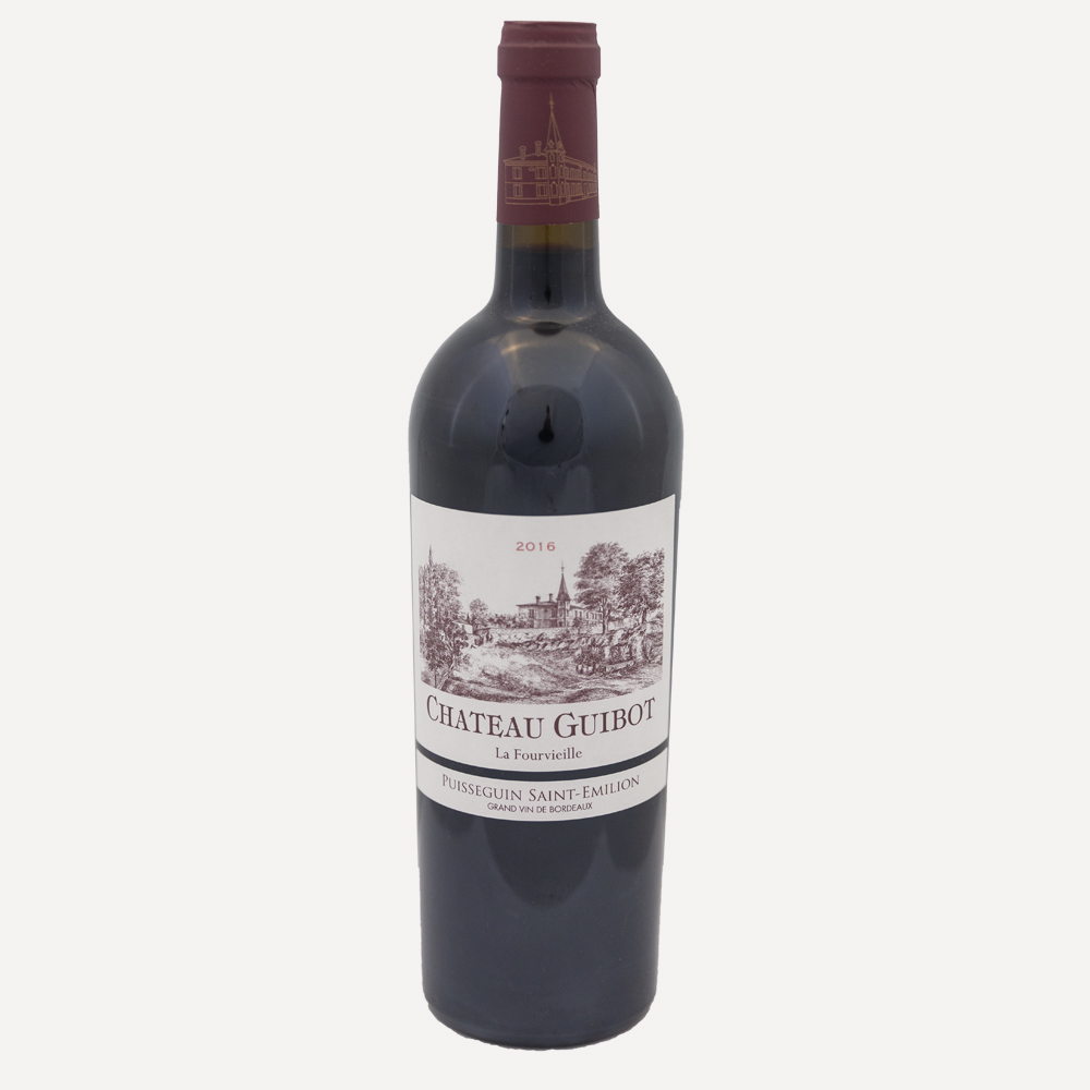 2016 Chateau Guibot Wine Bottle