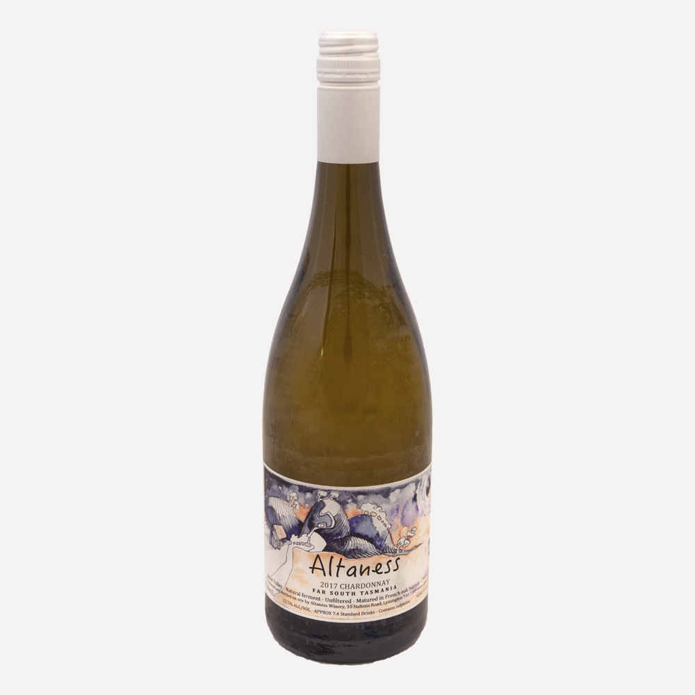 Altaness Chardonnay Wine Bottle