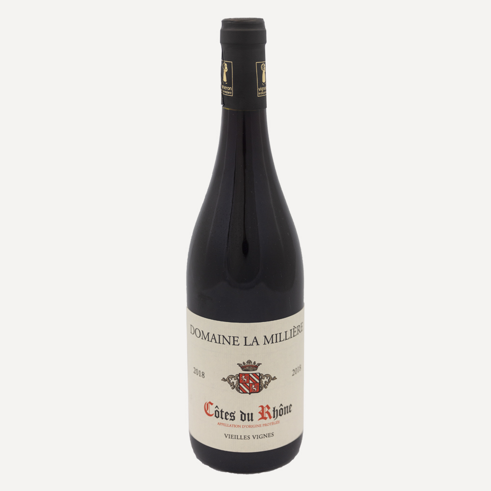 Domaine La Milliere Vielles Vignes Wine Bottle