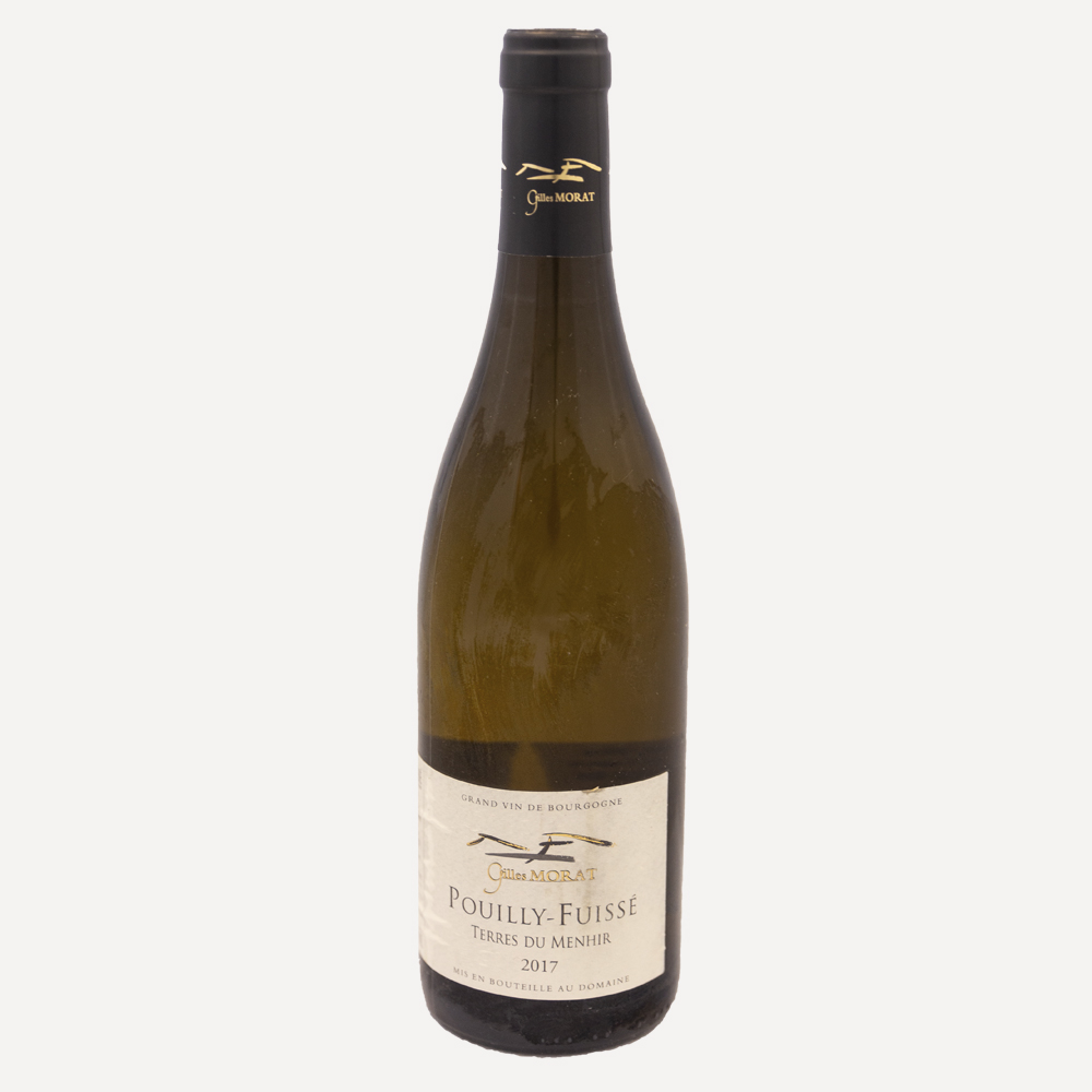 Gilles Morat Terre de Menhir Pouilly Fiusse Bourgogne Village AC Wine Bottle