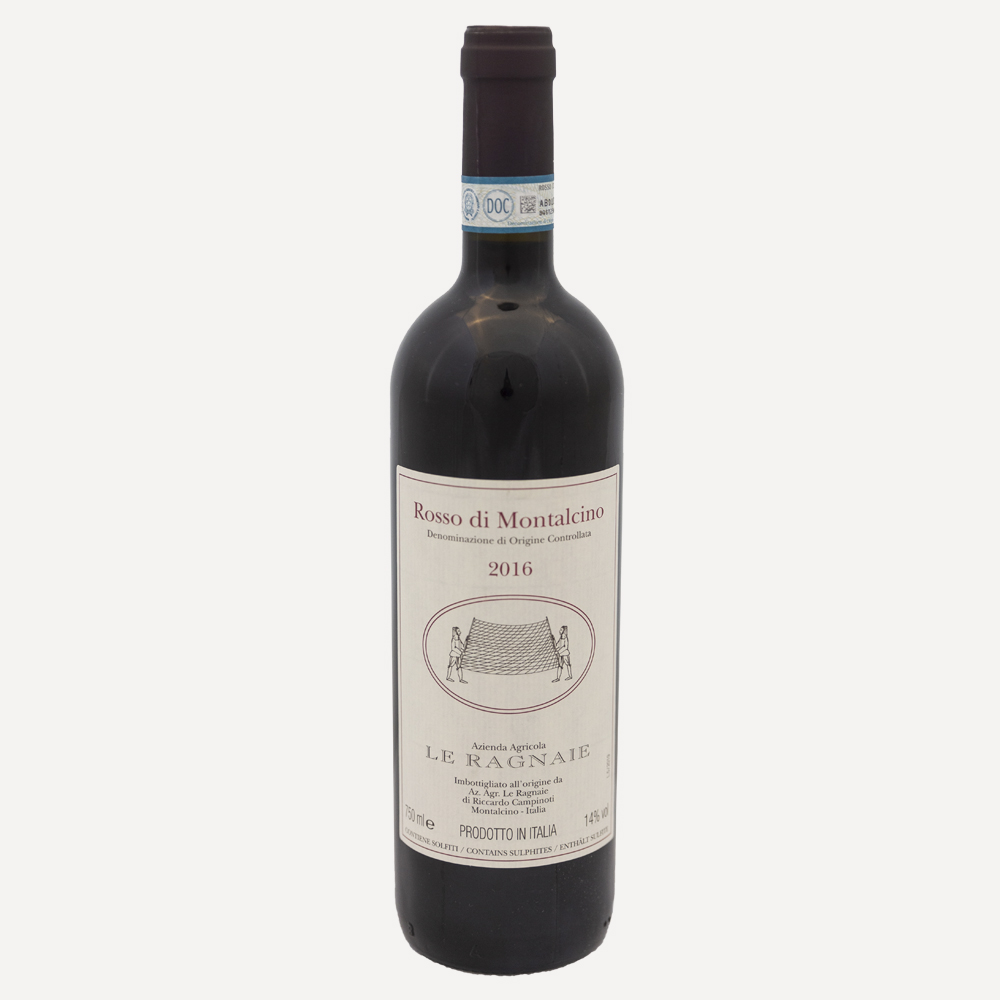 Le Ragnaie Rosso di Montalcino Wine Bottle
