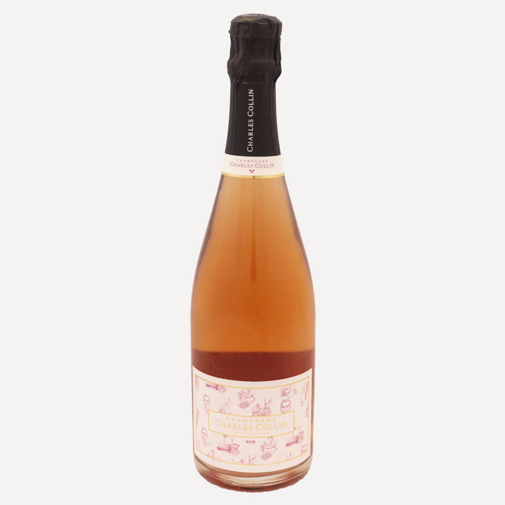 NV Charles Collin Brut Rose Wine Bottle