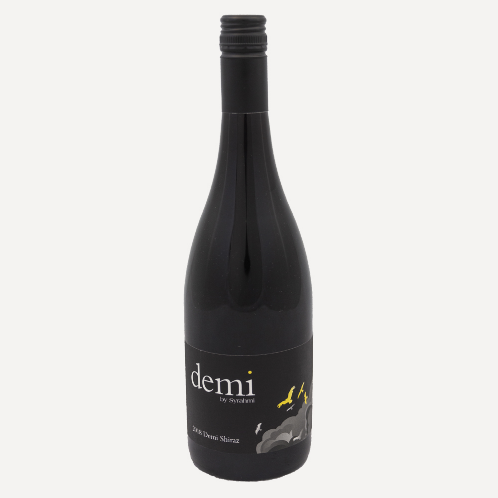 Syrahmi Demi Shiraz Wine Bottle