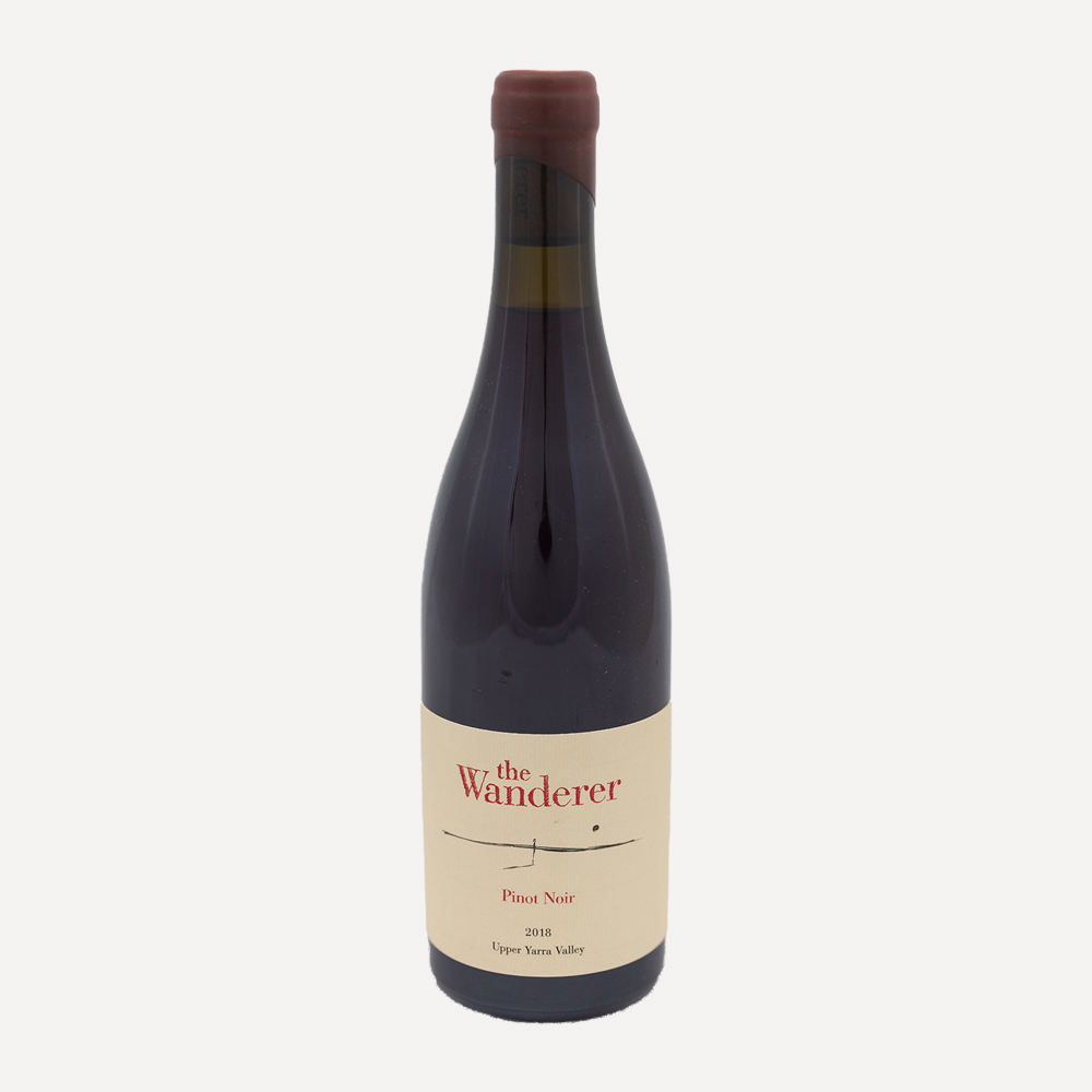 The Wanderer Upper Yarra Pinot Noir Wine Bottle