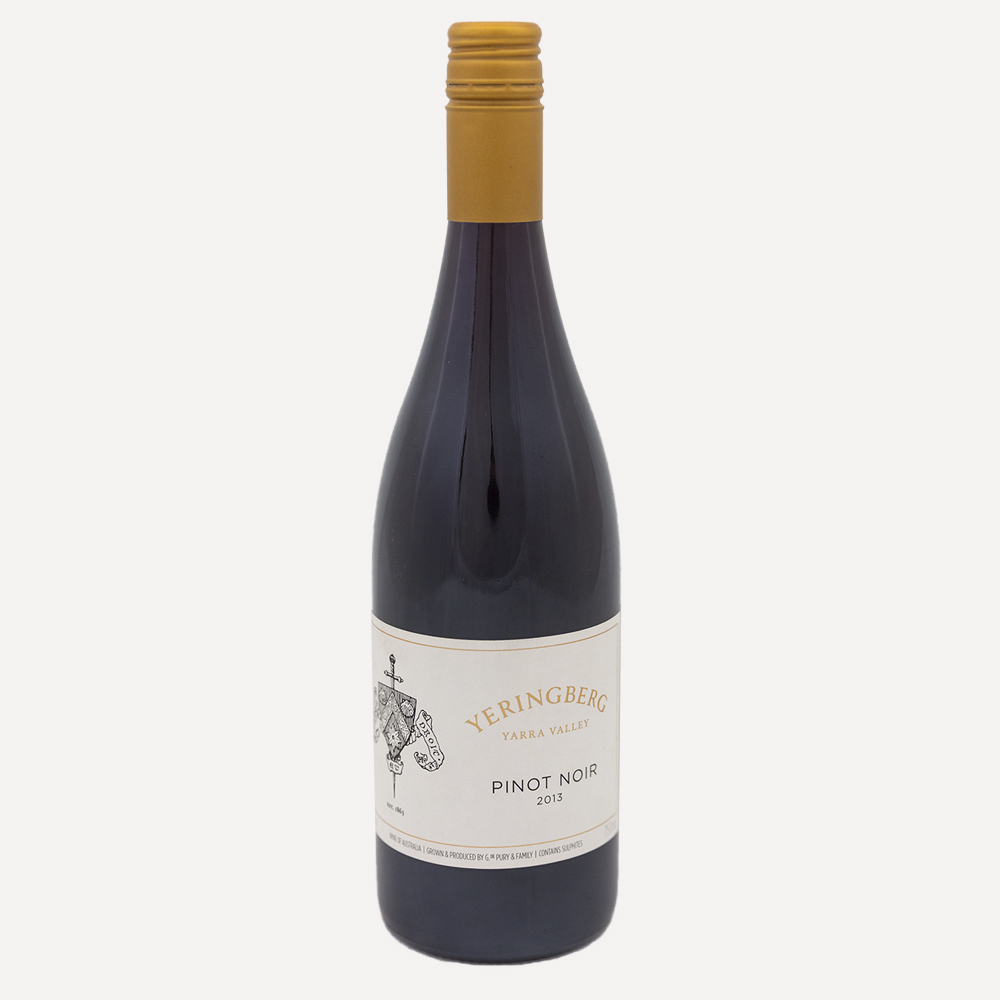 Yeringberg Pinot Noir Wine Bottle