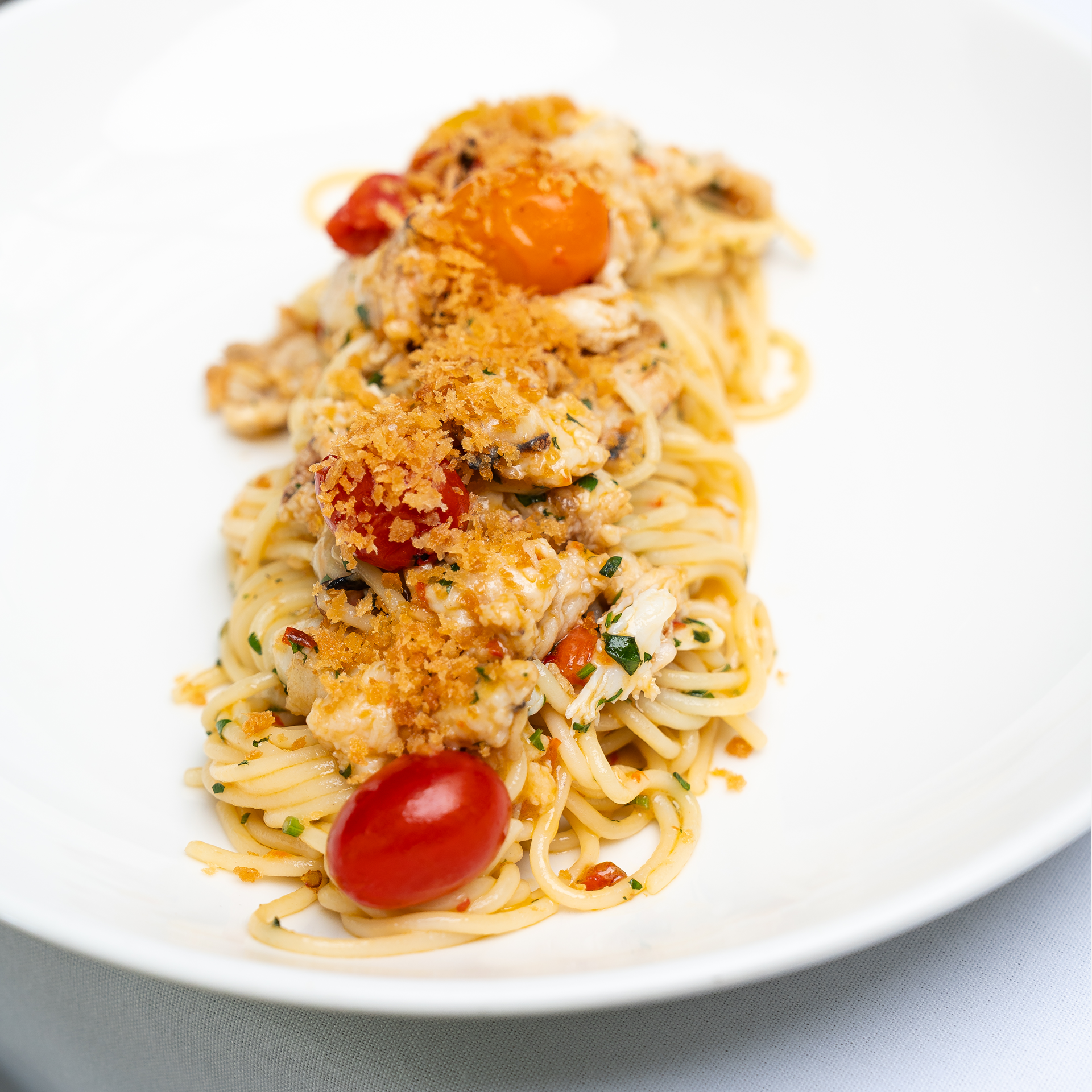 Blue Swimmer Crab Spaghettini