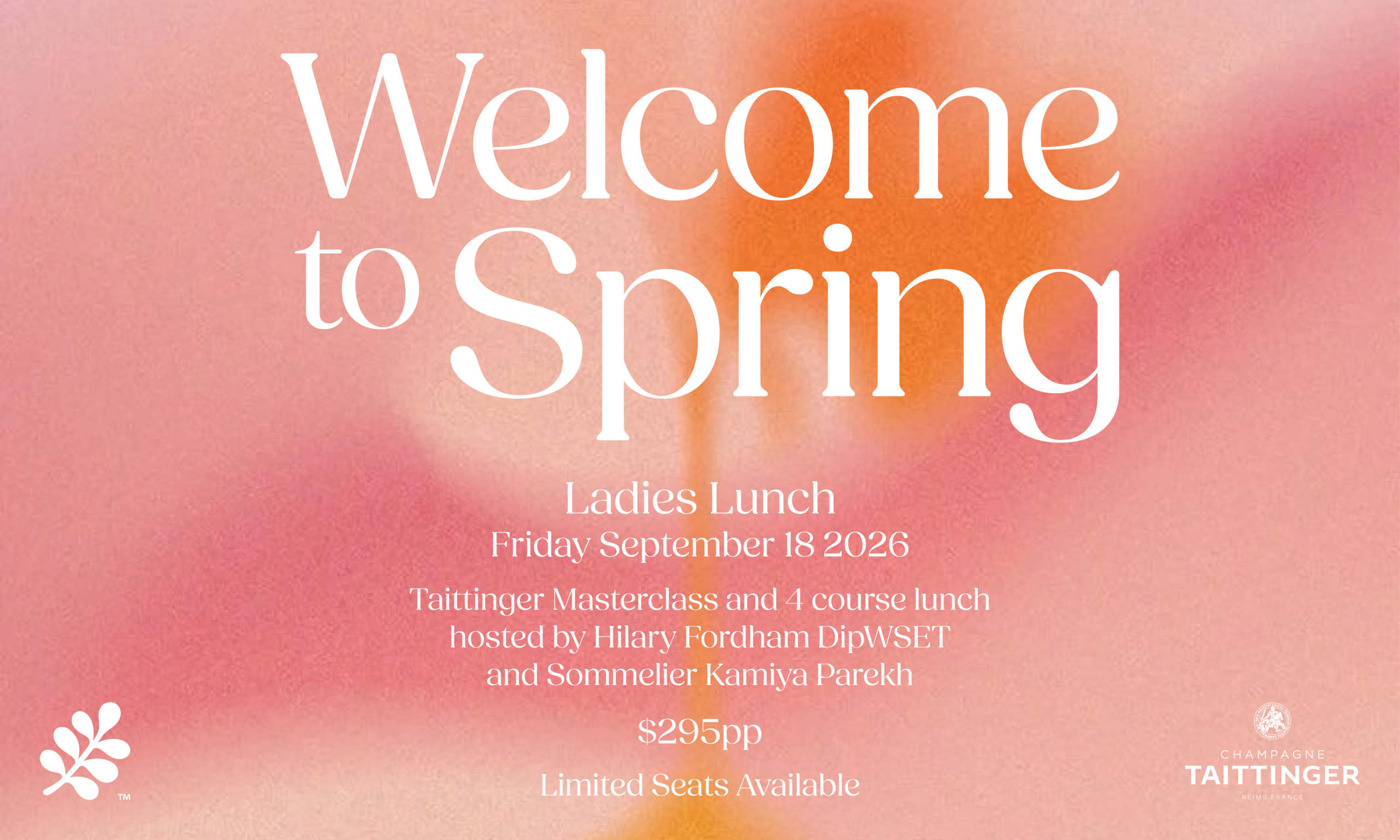 Spring Ladies Lunch Banner